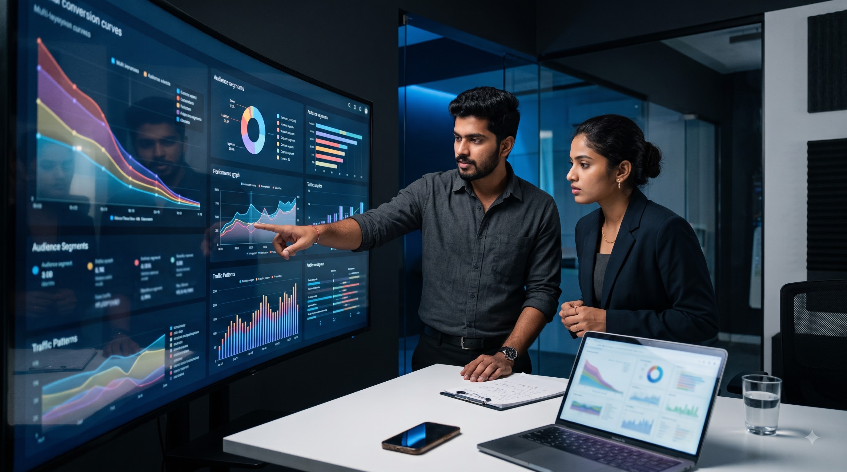 High-scale performance marketing analytics dashboard